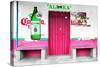 ¡Viva Mexico! Collection - "ALASKA" Deep Pink Bar-Philippe Hugonnard-Stretched Canvas