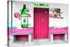 ¡Viva Mexico! Collection - "ALASKA" Deep Pink Bar-Philippe Hugonnard-Stretched Canvas