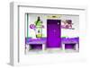 ¡Viva Mexico! Collection - "ALASKA" Purple Bar-Philippe Hugonnard-Framed Photographic Print