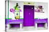 ¡Viva Mexico! Collection - "ALASKA" Purple Bar-Philippe Hugonnard-Stretched Canvas