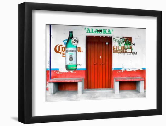 ¡Viva Mexico! Collection - "ALASKA" Red Bar-Philippe Hugonnard-Framed Premium Photographic Print