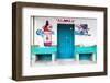 ¡Viva Mexico! Collection - "ALASKA" Turquoise Bar-Philippe Hugonnard-Framed Photographic Print