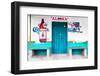 ¡Viva Mexico! Collection - "ALASKA" Turquoise Bar-Philippe Hugonnard-Framed Photographic Print