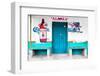 ¡Viva Mexico! Collection - "ALASKA" Turquoise Bar-Philippe Hugonnard-Framed Photographic Print