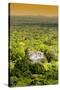 ¡Viva Mexico! Collection - Ancient Maya City within the jungle at Sunset II - Calakmul-Philippe Hugonnard-Stretched Canvas