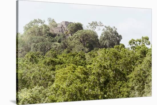 ¡Viva Mexico! Collection - Ancient Maya City within the jungle II - Calakmul-Philippe Hugonnard-Stretched Canvas