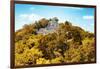 ¡Viva Mexico! Collection - Ancient Maya City within the jungle in Autumn of Calakmul III-Philippe Hugonnard-Framed Photographic Print