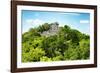 ¡Viva Mexico! Collection - Ancient Maya City within the jungle of Calakmul V-Philippe Hugonnard-Framed Photographic Print