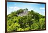 ¡Viva Mexico! Collection - Ancient Maya City within the jungle of Calakmul V-Philippe Hugonnard-Framed Photographic Print