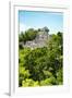 ¡Viva Mexico! Collection - Ancient Maya City within the jungle of Calakmul VI-Philippe Hugonnard-Framed Photographic Print