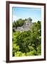 ¡Viva Mexico! Collection - Ancient Maya City within the jungle of Calakmul VI-Philippe Hugonnard-Framed Photographic Print