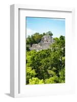 ¡Viva Mexico! Collection - Ancient Maya City within the jungle of Calakmul VI-Philippe Hugonnard-Framed Photographic Print