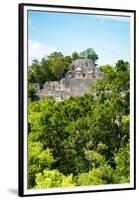 ¡Viva Mexico! Collection - Ancient Maya City within the jungle of Calakmul VI-Philippe Hugonnard-Framed Premium Photographic Print