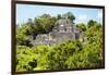 ¡Viva Mexico! Collection - Ancient Maya City within the jungle of Calakmul-Philippe Hugonnard-Framed Photographic Print