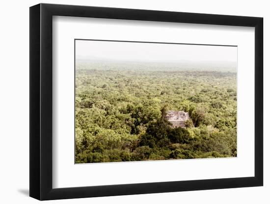 ¡Viva Mexico! Collection - Ancient Maya City within the jungle V - Calakmul-Philippe Hugonnard-Framed Photographic Print