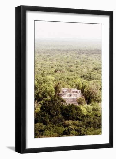 ?Viva Mexico! Collection - Ancient Maya City within the jungle VI - Calakmul-Philippe Hugonnard-Framed Photographic Print