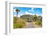 ¡Viva Mexico! Collection - Archaeological Site - Cantona-Philippe Hugonnard-Framed Photographic Print