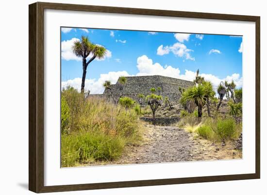 ¡Viva Mexico! Collection - Archaeological Site - Cantona-Philippe Hugonnard-Framed Photographic Print
