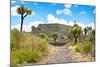 ¡Viva Mexico! Collection - Archaeological Site - Cantona-Philippe Hugonnard-Mounted Photographic Print