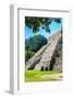 ¡Viva Mexico! Collection - Beautiful Temple of the Inscription - Palenque III-Philippe Hugonnard-Framed Photographic Print