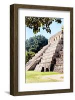 ¡Viva Mexico! Collection - Beautiful Temple of the Inscription - Palenque IV-Philippe Hugonnard-Framed Photographic Print