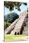 ¡Viva Mexico! Collection - Beautiful Temple of the Inscription - Palenque IV-Philippe Hugonnard-Stretched Canvas