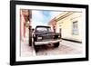 ¡Viva Mexico! Collection - Black Jeep and Colorful Street II-Philippe Hugonnard-Framed Photographic Print