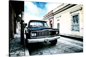 ¡Viva Mexico! Collection - Black Jeep and Colorful Street III-Philippe Hugonnard-Stretched Canvas