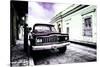 ¡Viva Mexico! Collection - Black Jeep and Colorful Street IV-Philippe Hugonnard-Stretched Canvas