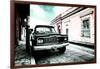 ¡Viva Mexico! Collection - Black Jeep and Colorful Street V-Philippe Hugonnard-Framed Photographic Print