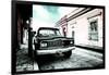 ¡Viva Mexico! Collection - Black Jeep and Colorful Street V-Philippe Hugonnard-Framed Photographic Print