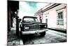 ¡Viva Mexico! Collection - Black Jeep and Colorful Street V-Philippe Hugonnard-Mounted Photographic Print