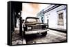 ¡Viva Mexico! Collection - Black Jeep and Colorful Street VI-Philippe Hugonnard-Framed Stretched Canvas