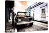 ¡Viva Mexico! Collection - Black Jeep and Colorful Street VI-Philippe Hugonnard-Stretched Canvas