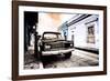 ¡Viva Mexico! Collection - Black Jeep and Colorful Street VI-Philippe Hugonnard-Framed Photographic Print