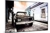 ¡Viva Mexico! Collection - Black Jeep and Colorful Street VI-Philippe Hugonnard-Mounted Photographic Print