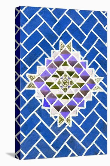 ¡Viva Mexico! Collection - Blue Mosaics-Philippe Hugonnard-Stretched Canvas