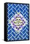 ¡Viva Mexico! Collection - Blue Mosaics-Philippe Hugonnard-Framed Stretched Canvas