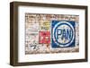 ¡Viva Mexico! Collection - Blue PAN Street Art-Philippe Hugonnard-Framed Photographic Print