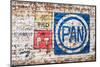 ¡Viva Mexico! Collection - Blue PAN Street Art-Philippe Hugonnard-Mounted Photographic Print