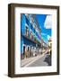 ¡Viva Mexico! Collection - Blue Street Scene - Guanajuato-Philippe Hugonnard-Framed Photographic Print