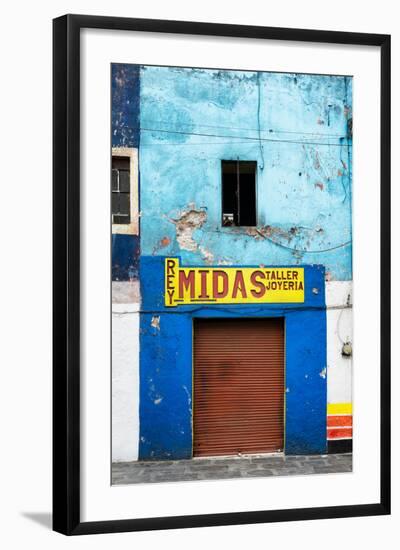 ¡Viva Mexico! Collection - Blue Taller-Philippe Hugonnard-Framed Photographic Print