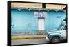 ¡Viva Mexico! Collection - Blue Truck-Philippe Hugonnard-Framed Stretched Canvas