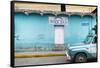 ¡Viva Mexico! Collection - Blue Truck-Philippe Hugonnard-Framed Stretched Canvas