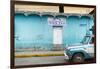 ¡Viva Mexico! Collection - Blue Truck-Philippe Hugonnard-Framed Photographic Print