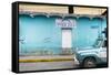 ¡Viva Mexico! Collection - Blue Truck-Philippe Hugonnard-Framed Stretched Canvas