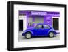 ¡Viva Mexico! Collection - Blue Volkswagen Beetle Car-Philippe Hugonnard-Framed Photographic Print