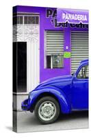 ¡Viva Mexico! Collection - Blue VW Beetle Car-Philippe Hugonnard-Stretched Canvas