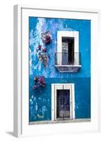 ¡Viva Mexico! Collection - Blue Wall-Philippe Hugonnard-Framed Photographic Print
