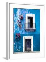 ¡Viva Mexico! Collection - Blue Wall-Philippe Hugonnard-Framed Photographic Print